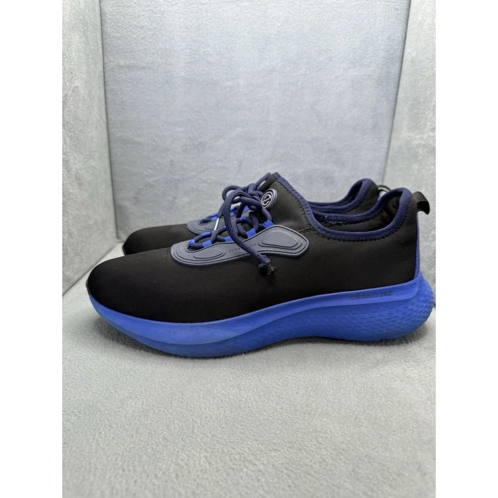 Cole Haan Zerogrand Changepace Men's 10 Black Marine Blue Sneakers C35513